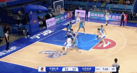 💯状态火热！威金顿轰下33+9&amp;状元谢智杰11分 山东大胜宁波